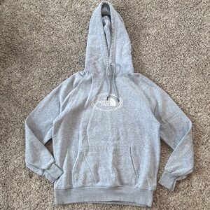 Women’s Medium heavy cotton Grey Northface Graphic Hoodie